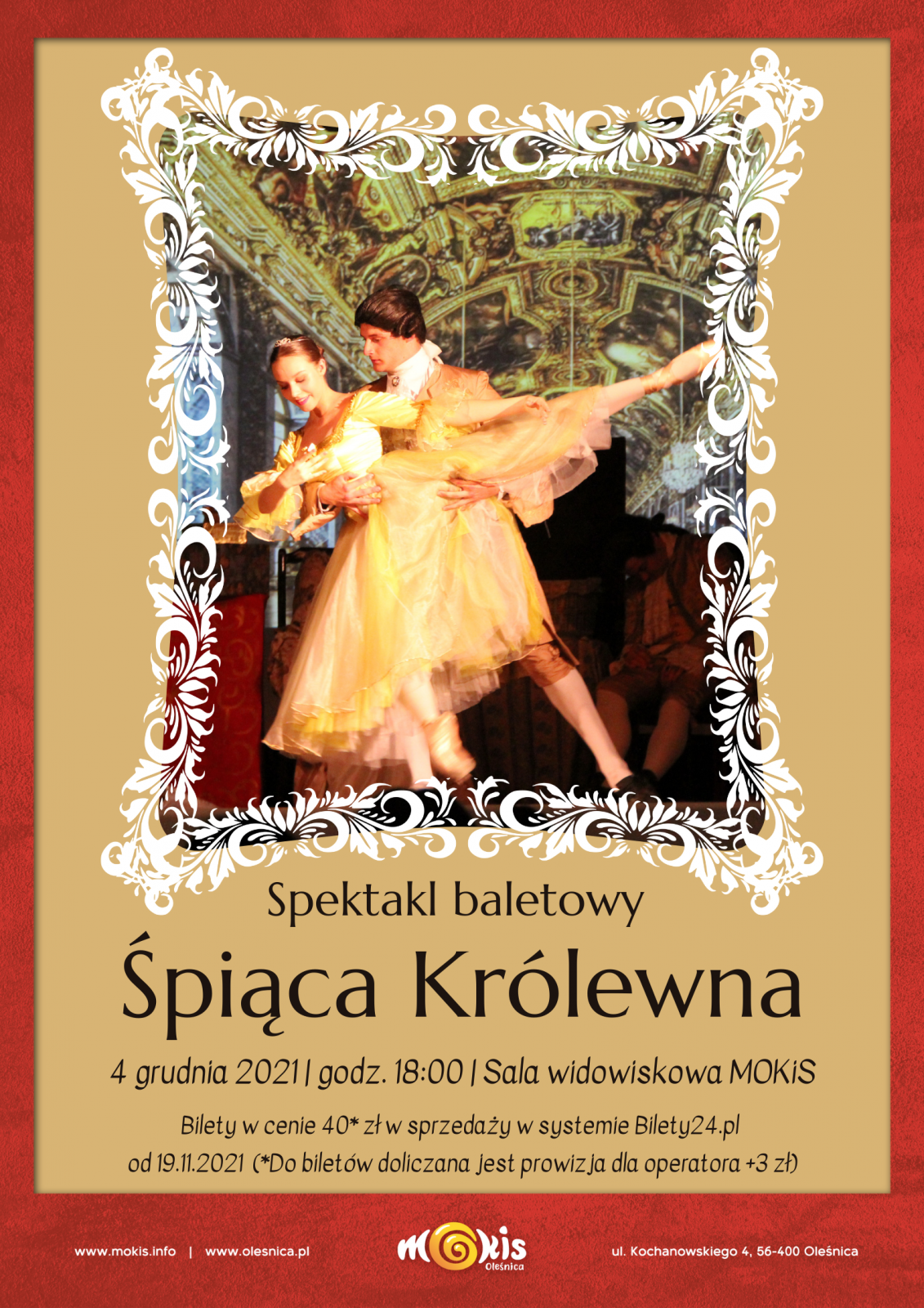 plakat Spiąca Królewna